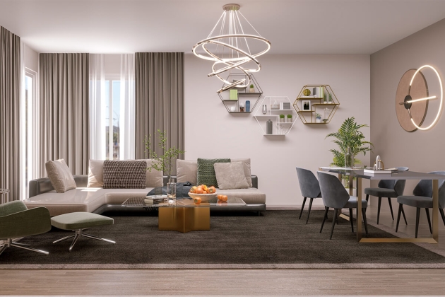 Minimalist çelik ev modeli Huzur Diyarı 72 m²
