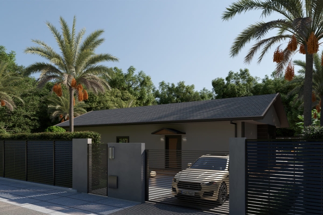 Casa de acero sostenible Horizonte 120 m²