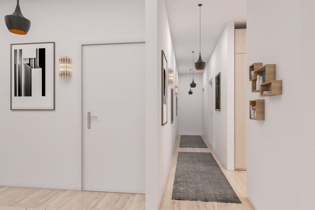 Plano de la casa Horizonte 120 m²