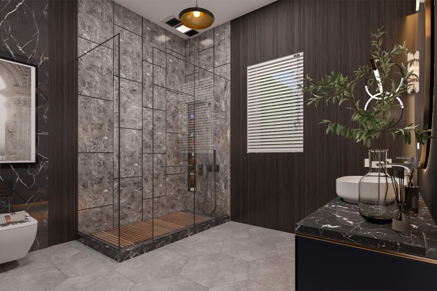Concepto de casa inteligente de acero Horizonte 120 m²
