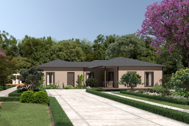 Casa de acero Serenidad 154 m²